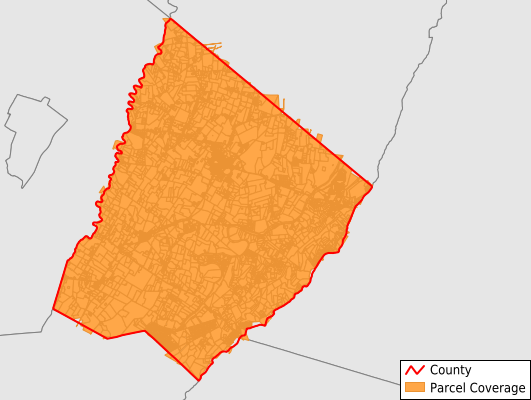 Clarke County Virginia GIS Parcel Data Download Coverage