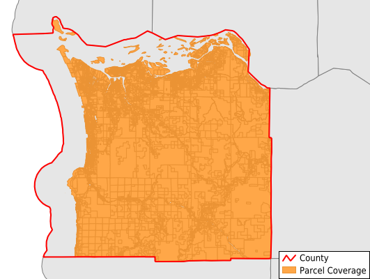 Clatsop County Oregon GIS Parcel Data Download Coverage