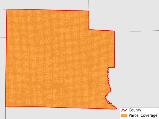Clay County Illinois GIS Parcel Data Download Coverage