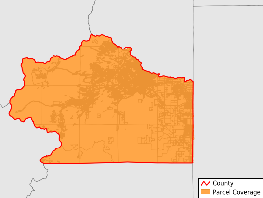 Clear Creek County Colorado GIS Parcel Data Download Coverage