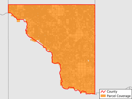 Cleveland County Oklahoma GIS Parcel Data Download Coverage