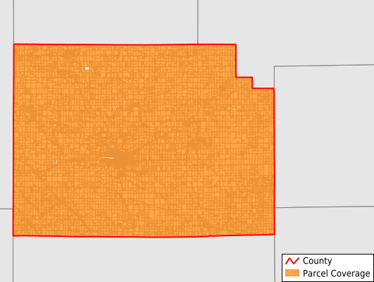 Clinton County Indiana GIS Parcel Data Download Coverage