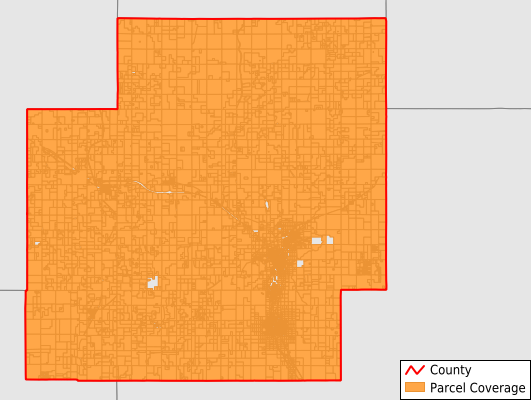 Coal County Ok Parcel Data Coverage Map 