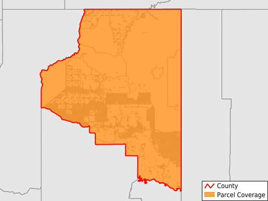 Coconino County Arizona GIS Parcel Data Download Coverage