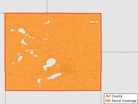 Codington County South Dakota GIS Parcel Data Download Coverage
