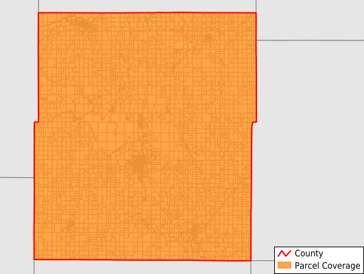Coffey County Kansas GIS Parcel Data Download Coverage