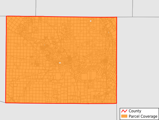 Coke County Texas GIS Parcel Data Download Coverage