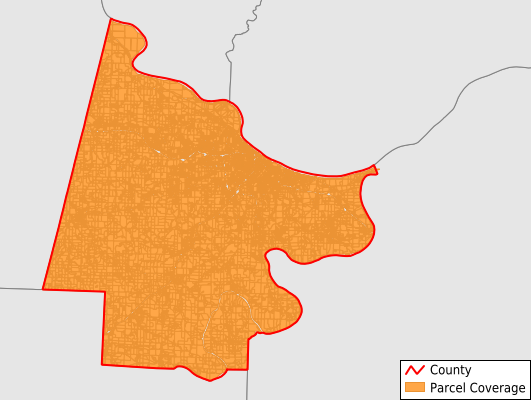 Cole County Missouri GIS Parcel Data Download Coverage
