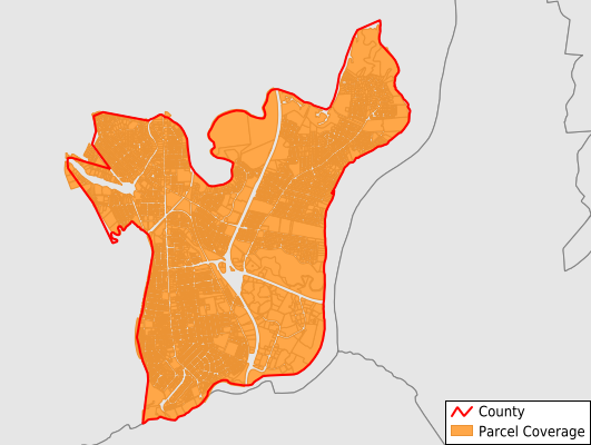 Colonial Heights City Virginia GIS Parcel Data Download Coverage