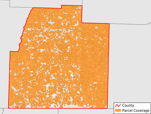 Columbia County Arkansas GIS Parcel Data Download Coverage