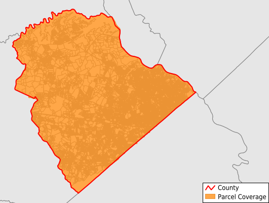 Columbia County Georgia GIS Parcel Data Download Coverage