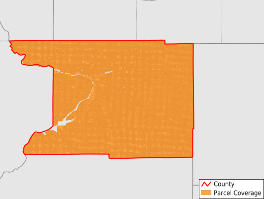 Columbia County Wisconsin GIS Parcel Data Download Coverage