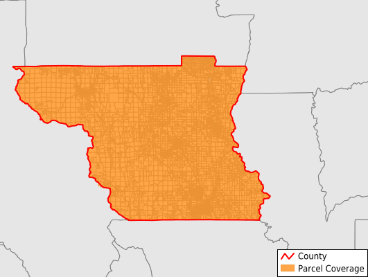 Colusa County California GIS Parcel Data Download Coverage