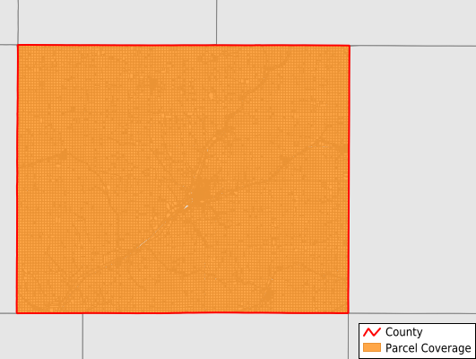Crawford County Iowa GIS Parcel Data Download Coverage