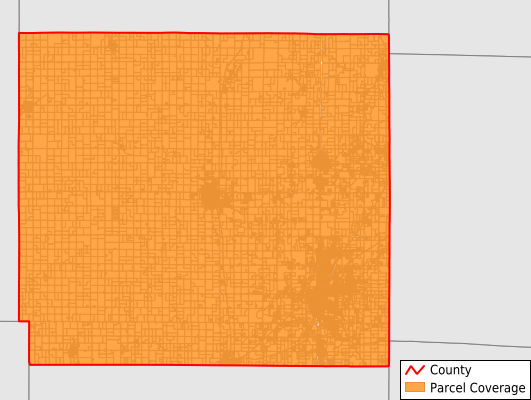 Crawford County Kansas GIS Parcel Data Download Coverage