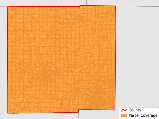 Crawford County Ohio GIS Parcel Data Download Coverage