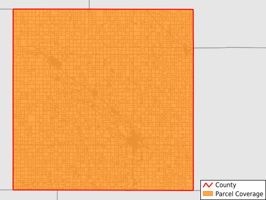 Cuming County Nebraska GIS Parcel Data Download Coverage