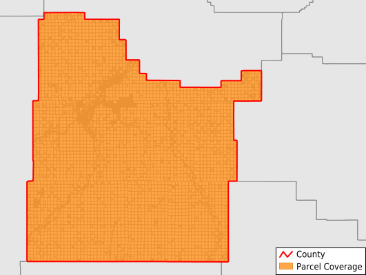 Custer County Montana GIS Parcel Data Download Coverage