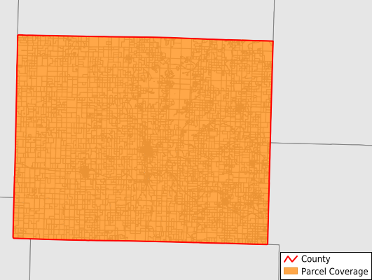 Dade County Missouri GIS Parcel Data Download Coverage