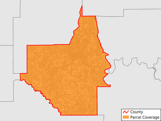 Dallas County Alabama GIS Parcel Data Download Coverage