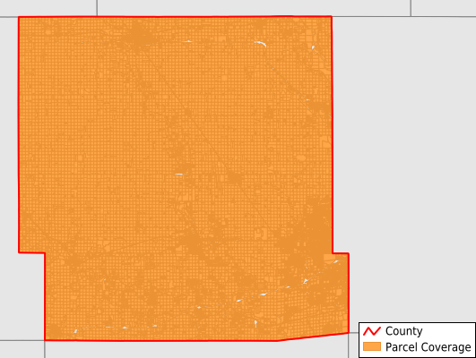 Dallas County Iowa GIS Parcel Data Download Coverage