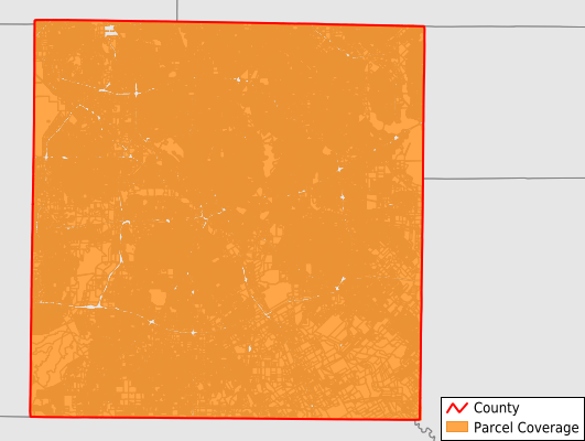 Dallas County Texas GIS Parcel Data Download Coverage