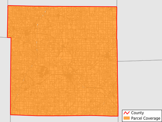 Daviess County Missouri GIS Parcel Data Download Coverage