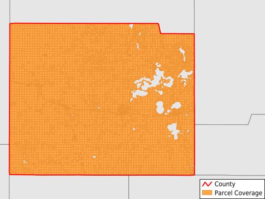 Day County South Dakota GIS Parcel Data Download Coverage