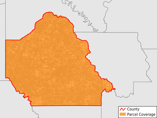 De Soto Parish Louisiana GIS Parcel Data Download Coverage
