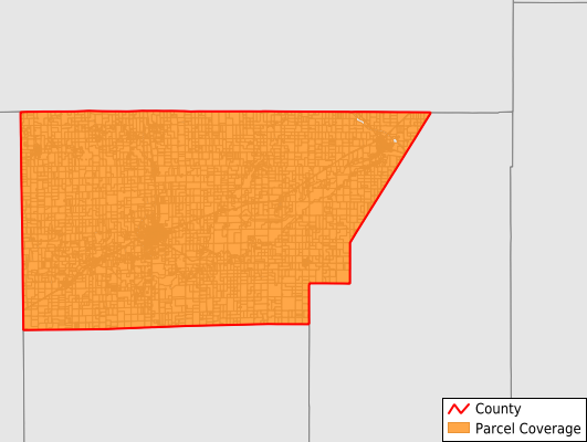 De Witt County Illinois GIS Parcel Data Download Coverage