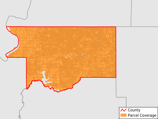 DeSoto County Mississippi GIS Parcel Data Download Coverage