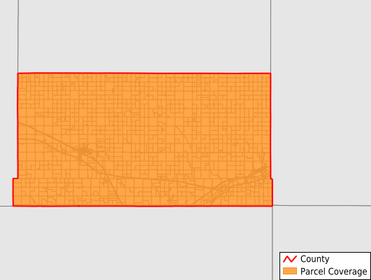 Deuel County Nebraska GIS Parcel Data Download Coverage