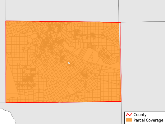 Dimmit County Texas GIS Parcel Data Download Coverage
