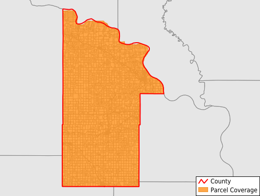 Dixon County Nebraska GIS Parcel Data Download Coverage