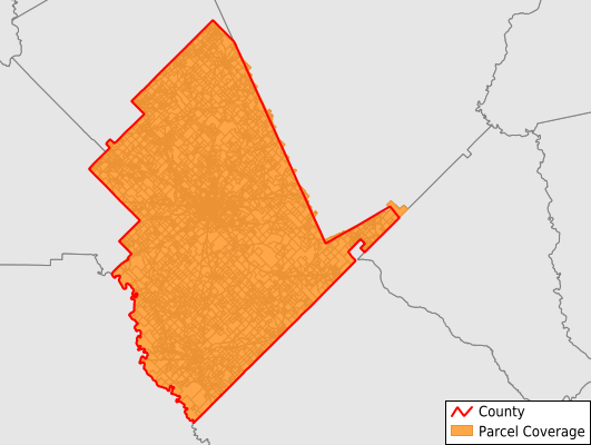 Dodge County Georgia GIS Parcel Data Download Coverage