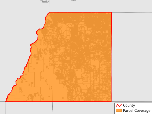 Douglas County Colorado GIS Parcel Data Download Coverage