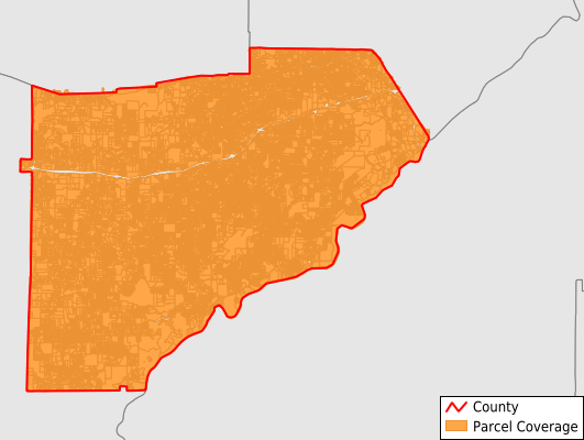 Douglas County Georgia GIS Parcel Data Download Coverage