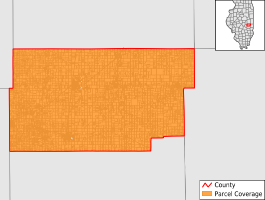 Douglas County Illinois GIS Parcel Data Download Coverage