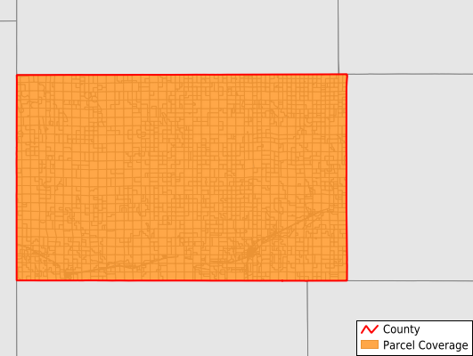 Dundy County Nebraska GIS Parcel Data Download Coverage