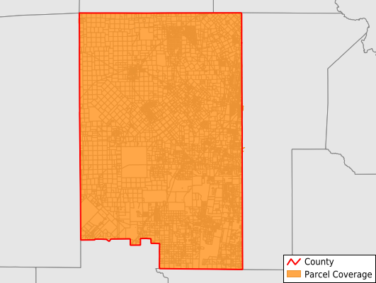 Duval County Texas GIS Parcel Data Download Coverage