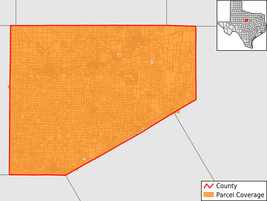 Eastland County Texas GIS Parcel Data Download Coverage
