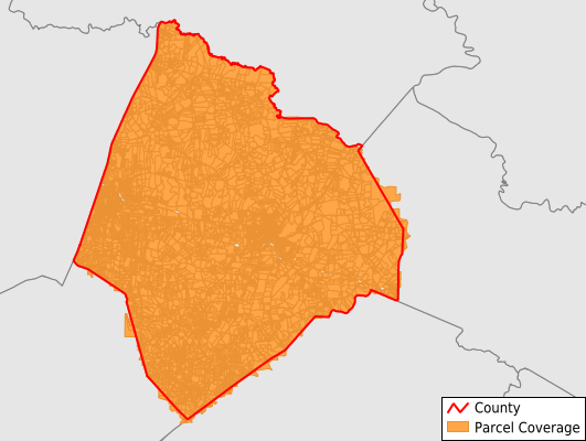 Edgecombe County North Carolina GIS Parcel Data Download Coverage