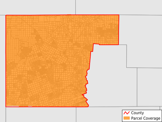 Edwards County Texas GIS Parcel Data Download Coverage