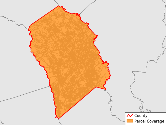 Effingham County Georgia GIS Parcel Data Download Coverage