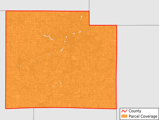 Effingham County Illinois GIS Parcel Data Download Coverage