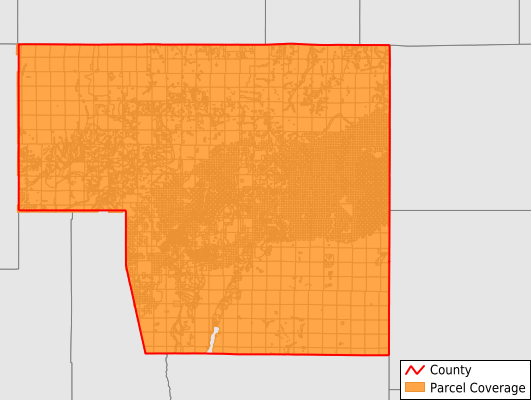Elko County Nevada GIS Parcel Data Download Coverage