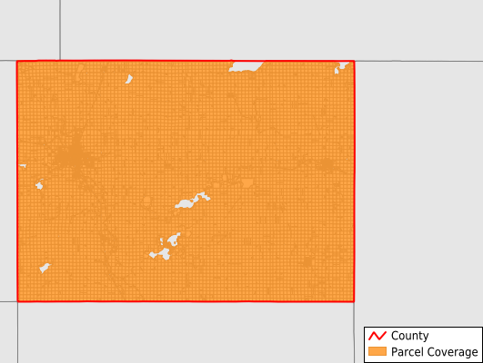 Emmet County Iowa GIS Parcel Data Download Coverage