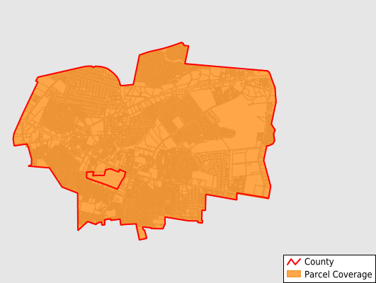 Fairfax City Virginia GIS Parcel Data Download Coverage