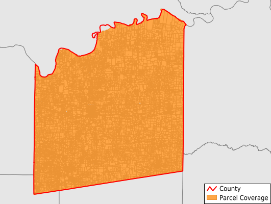 Fannin County Texas GIS Parcel Data Download Coverage