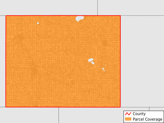 Faribault County Minnesota GIS Parcel Data Download Coverage
